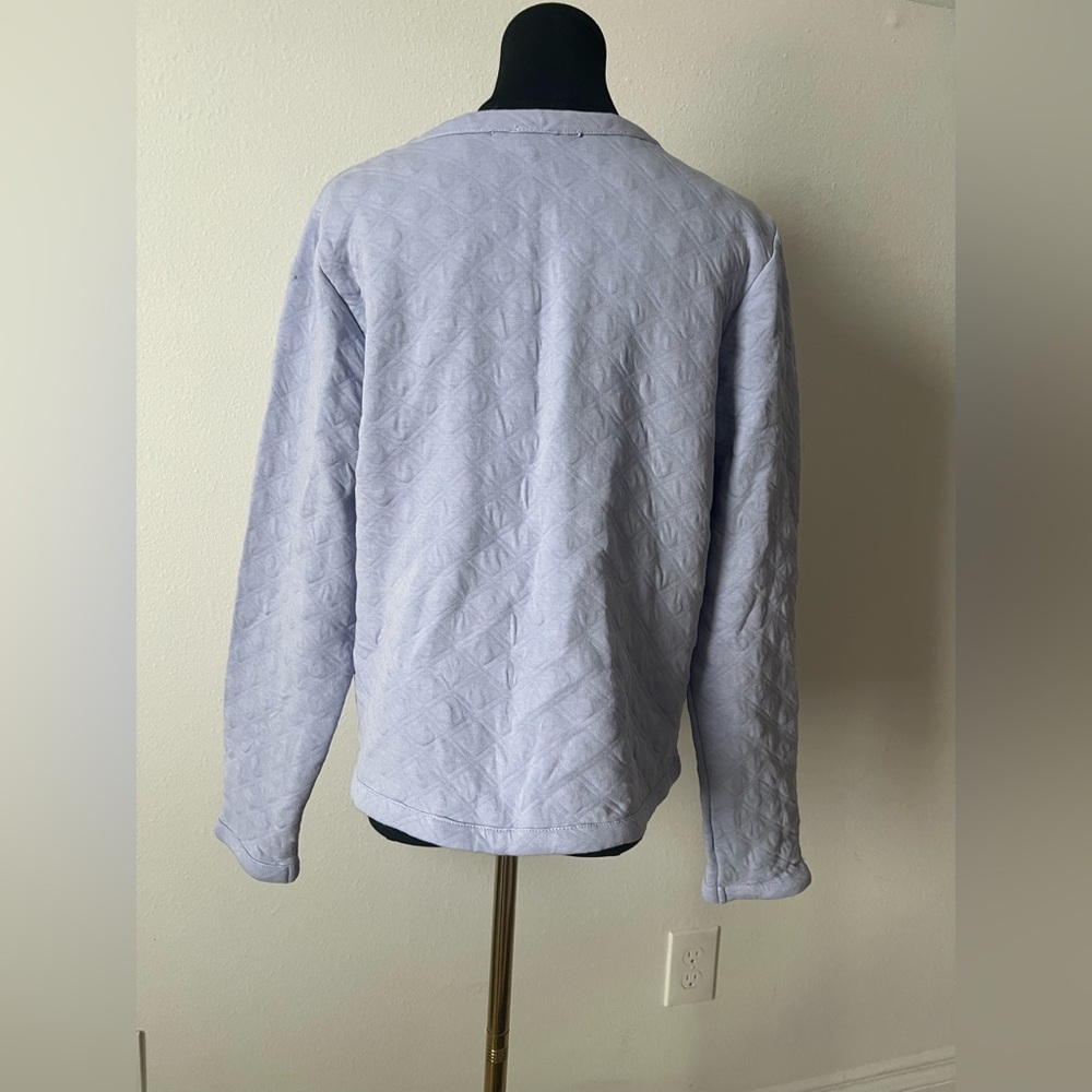 JCrew Women's quilted sweater jacket Size‎ M NWT - Picture 4 of 7
